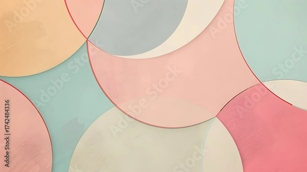 Obraz blue and white background