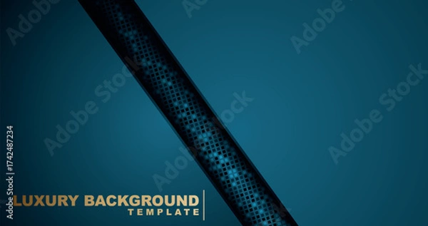 Obraz abstract blue background