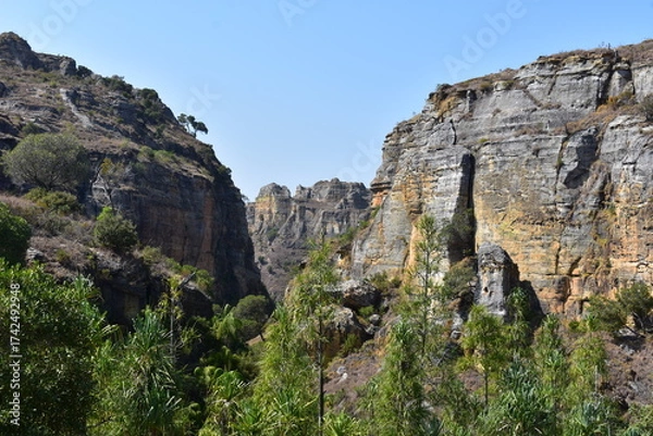 Obraz madagascar - isalo