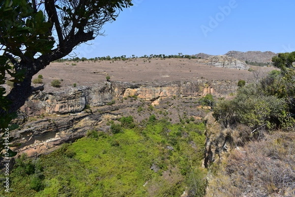 Obraz madagascar - isalo