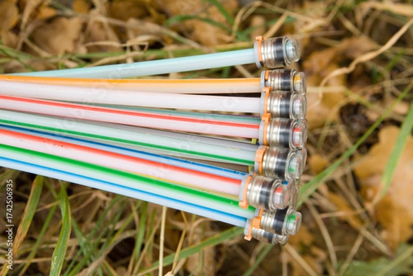 Fototapeta Glasfaser Kabel 12