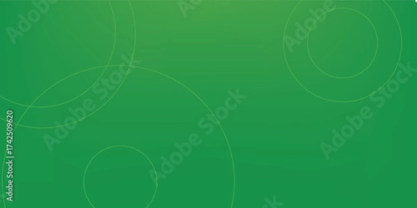 Obraz Abstract green background. Suit for presentation design with modern corporate and business concept. Vector illustration design for presentation, banner, cover, web, header, flyer, poster, wallpaper