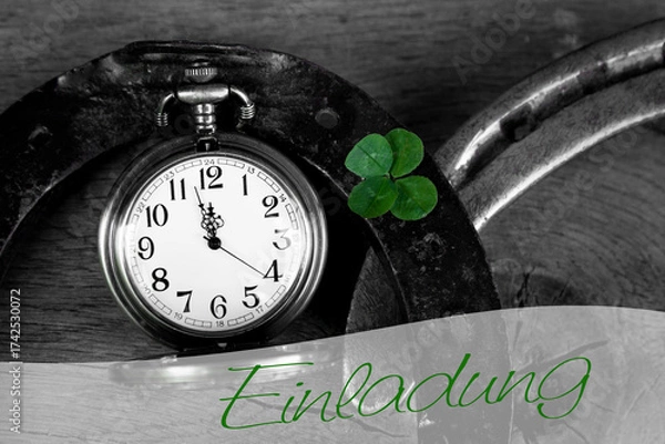 Obraz Einladung Silvester