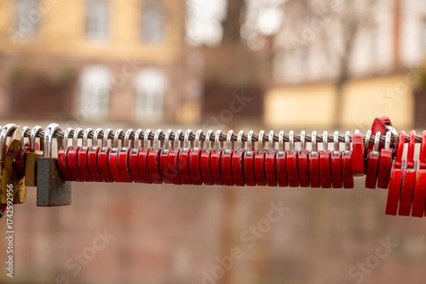Fototapeta lock 
