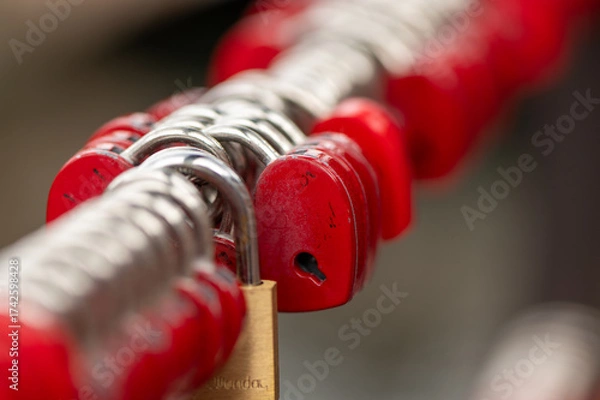 Fototapeta lock 