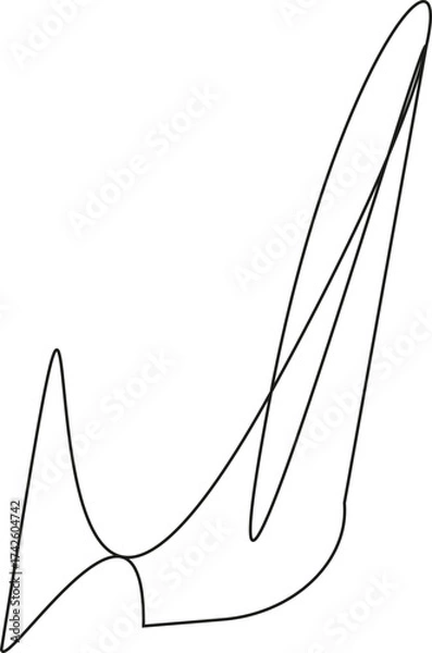 Fototapeta vector illustration of an abstract background