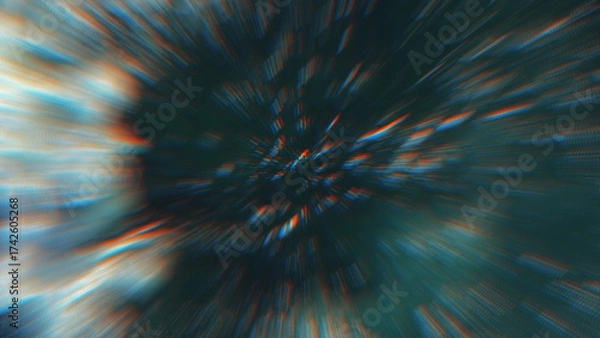 Fototapeta Cinematic Optical Film Transitions Pack | 5 Light and Lens Styles for Professional Video Editing