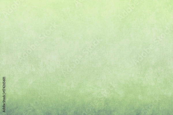 Fototapeta Simple green linen background