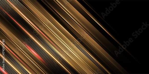 Fototapeta abstract red and black are light pattern with the gradient is the with floor wall metal texture soft tech diagonal background black dark sleek clean modern. Eps10