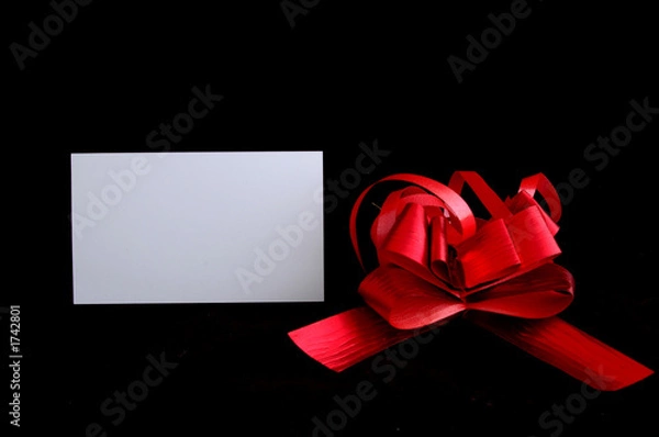 Fototapeta lazo rojo