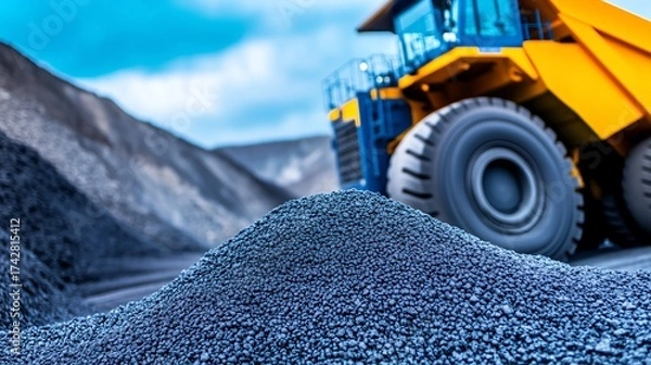 Obraz Mining logistics operations