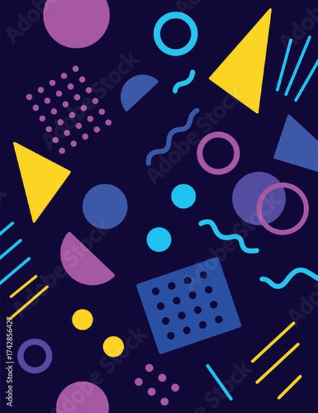 Fototapeta Abstract geometric background