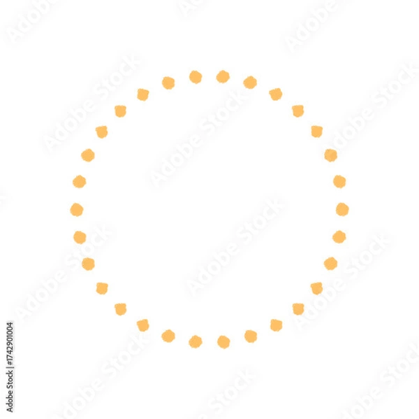 Fototapeta Chalk firework burst and festive circle in soft yellow. Spark pattern shines with starburst magic element and glowing celebration. Bold ornament style, celebration theme, perfect for festive
