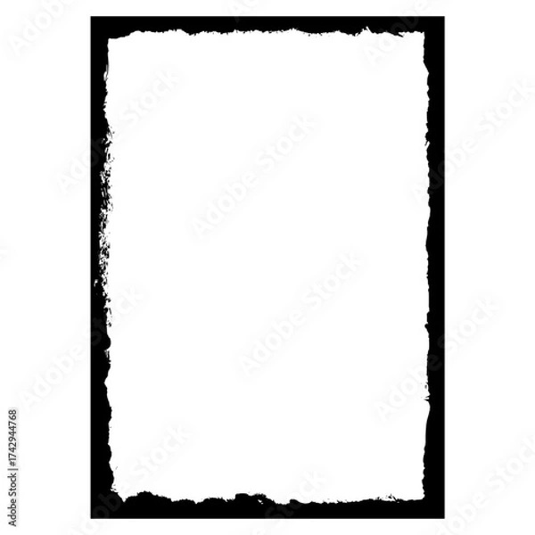 Obraz Rough Distressed Graphic Border