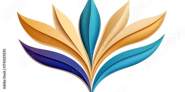 Obraz Abstract floral design