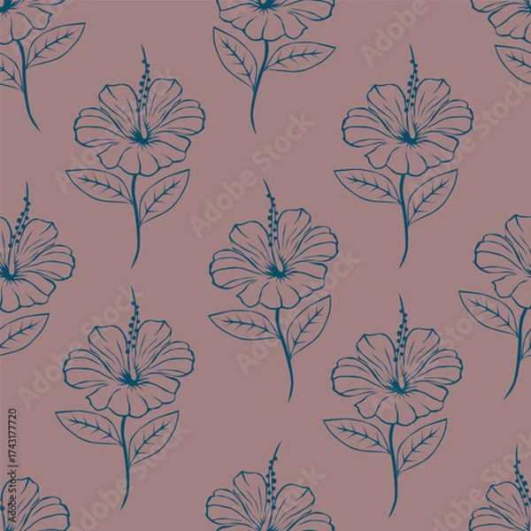 Obraz seamless floral pattern