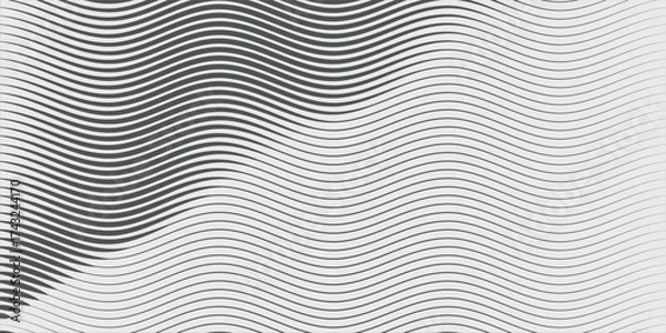 Fototapeta gradient wave diagonal parallel slanted lines abstract vertical geometric pattern. vector art. eps 10