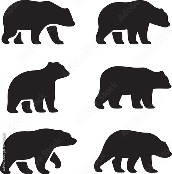 Obraz Bold number eight graphic element