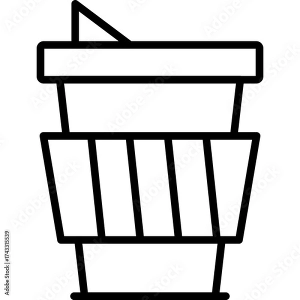 Obraz Paper Cup Icon