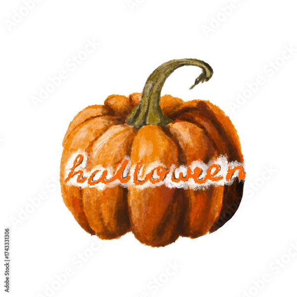 Obraz A pumpkin for halloween