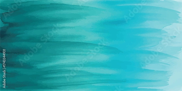 Fototapeta Abstract Water Background with Varying Shades of Teal and Turquoise Creating a Calming Aquatic Atmosphere