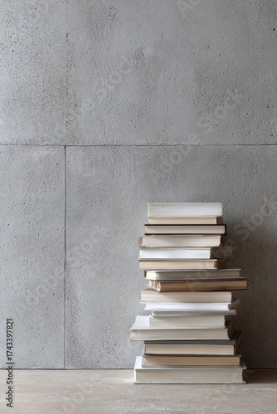 Fototapeta Book Block Foundation