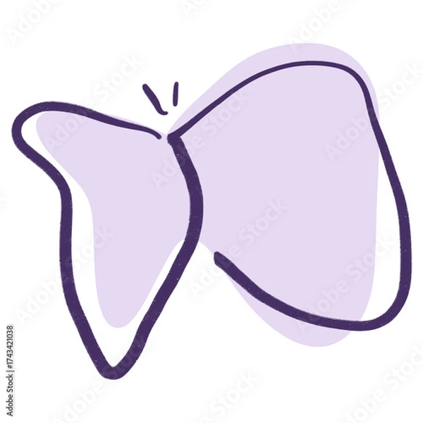 Obraz Abstract Butterfly Design Element