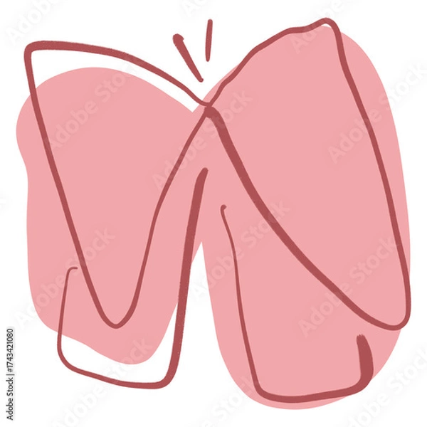 Obraz Abstract Butterfly Design Element