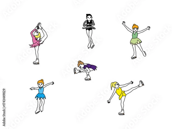 Obraz フィギュアスケート女子