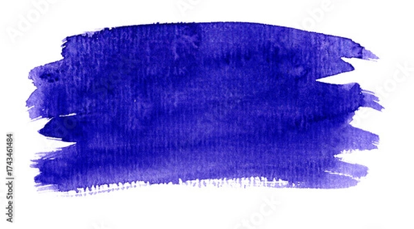 Obraz Aquarell blauer Hintergrund