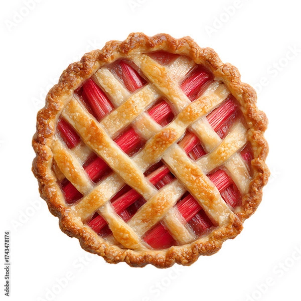 Obraz Rhubarb Pie