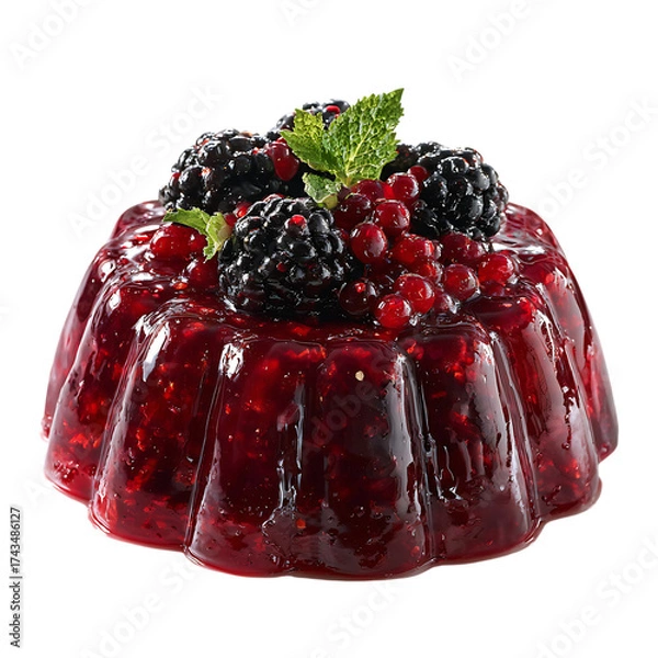 Obraz Rote Grtze Red Berry Pudding