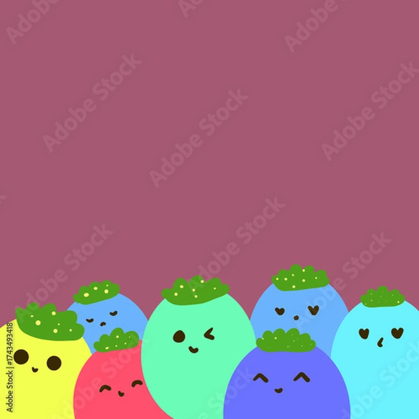 Obraz birds on a branch