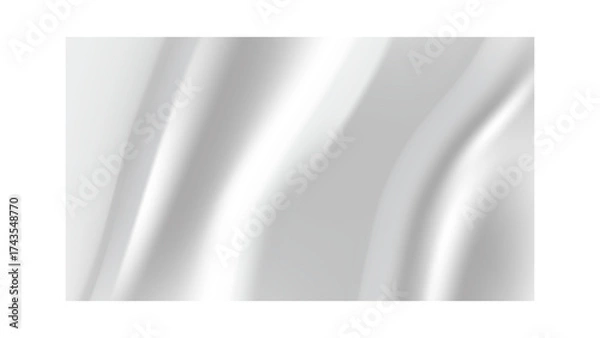 Obraz Abstract white plastic wrap texture. Transparent surface, glossy effect plastic.