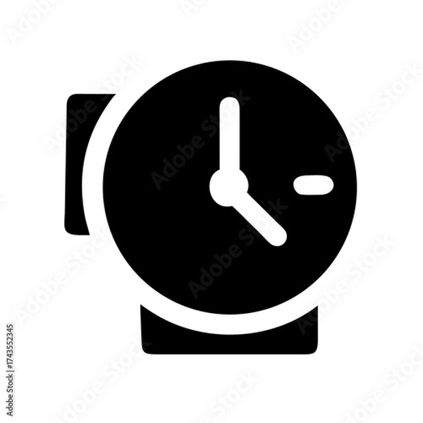 Fototapeta Wristwatch with clock face