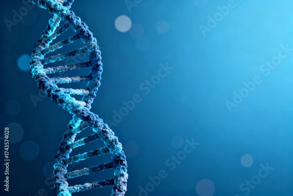 Fototapeta DNA double helix structure