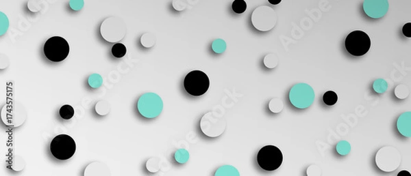Fototapeta Minimalist modern and decorative abstract design for backgrounds