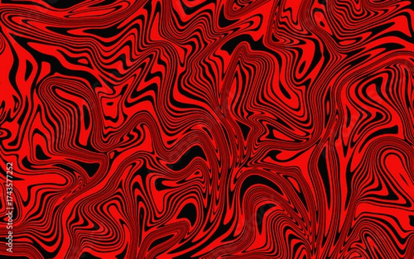 Obraz red seamless pattern