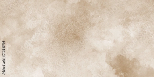 Fototapeta Brown watercolour background,Old brown paper parchment background,textures and web banners design,retro or nostalgic designs. Ideal for autumn themes, Thanksgiving cards
