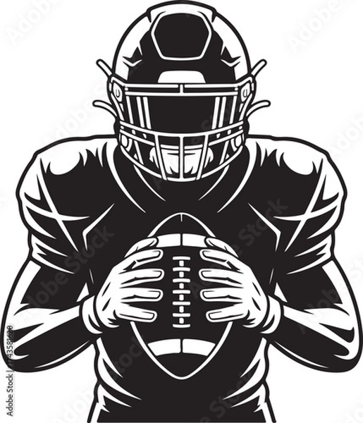 Fototapeta Football Player SVG bundle
