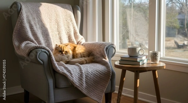 Obraz Cat on the couch.