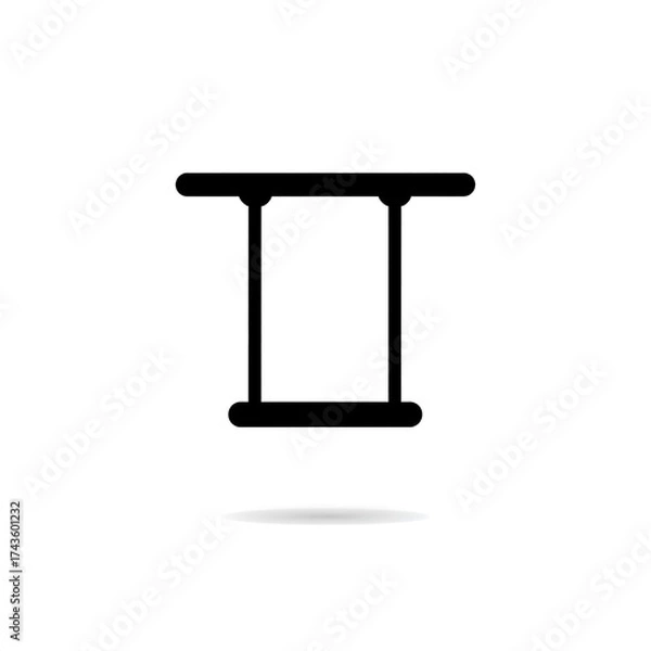 Fototapeta Simple swing icon