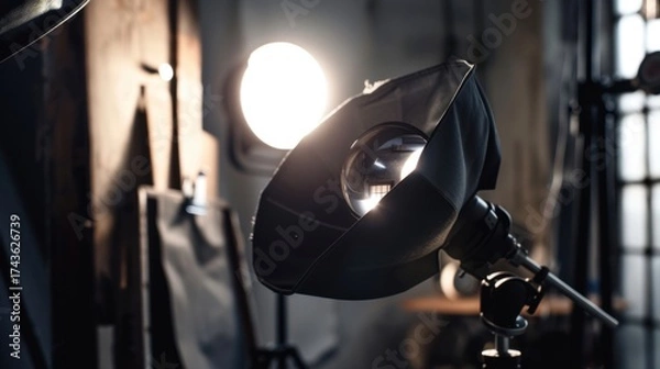 Obraz Contemporary Interior Design: Empty Offices, Home Kitchens & 3D-Styled Spaces with Photography Gear