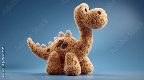 Obraz funny toy dinosaur