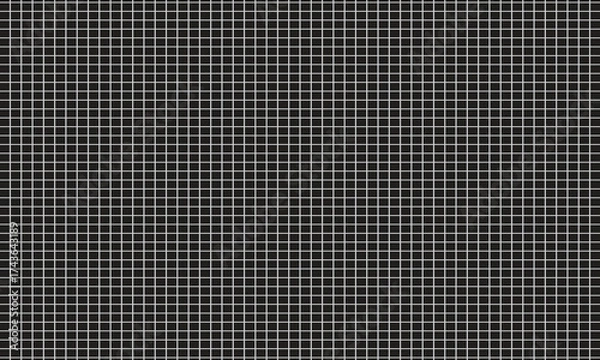 Fototapeta  simple abstract black and white colour seamless chaqe plade pattern