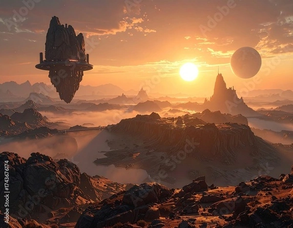 Obraz grand canyon sunset