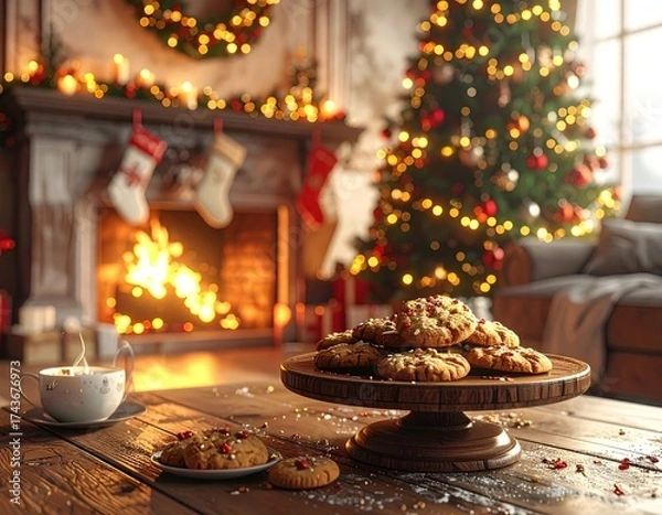 Obraz christmas gingerbread house