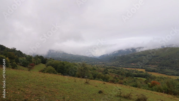 Obraz autumn in the mountains