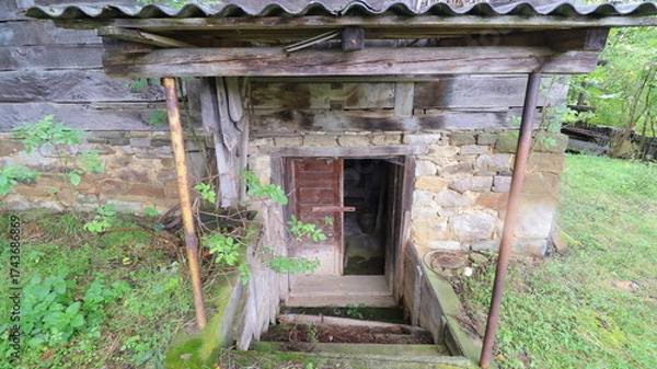 Obraz old abandoned house