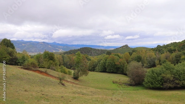 Obraz mountain landscape in autumn